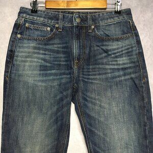 Express Mens Original Classic‎ Straight Blue Jeans size 30x32 Stretch Denim
